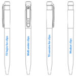 Pier trykplaceringer