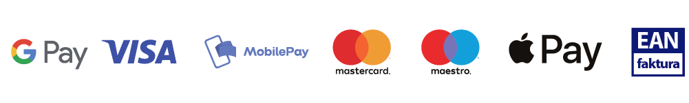 Billigekuglepenne betalingslogoer