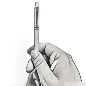 Kuglepen holdt lodret - Billigekuglepenne.dk